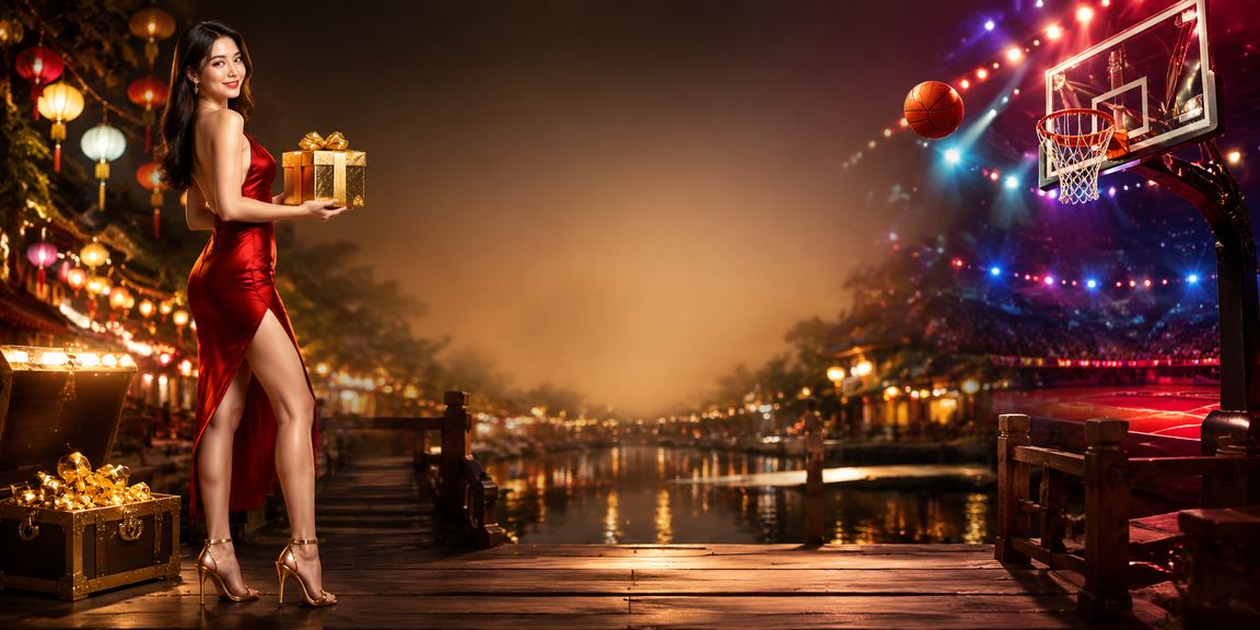 Người chơi tại Hà Nội đặt cược bóng rổ trong đêm hội đèn lồng lung linh