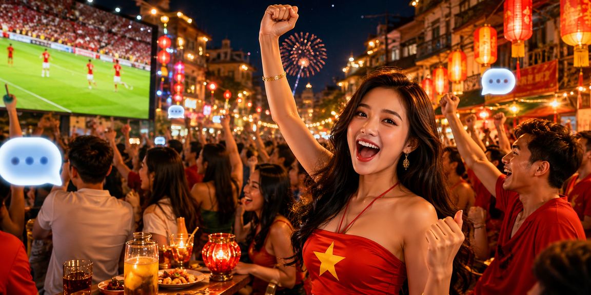 Không khí chợ đêm Hà Nội và văn hóa thể thao trực tuyến Việt Nam